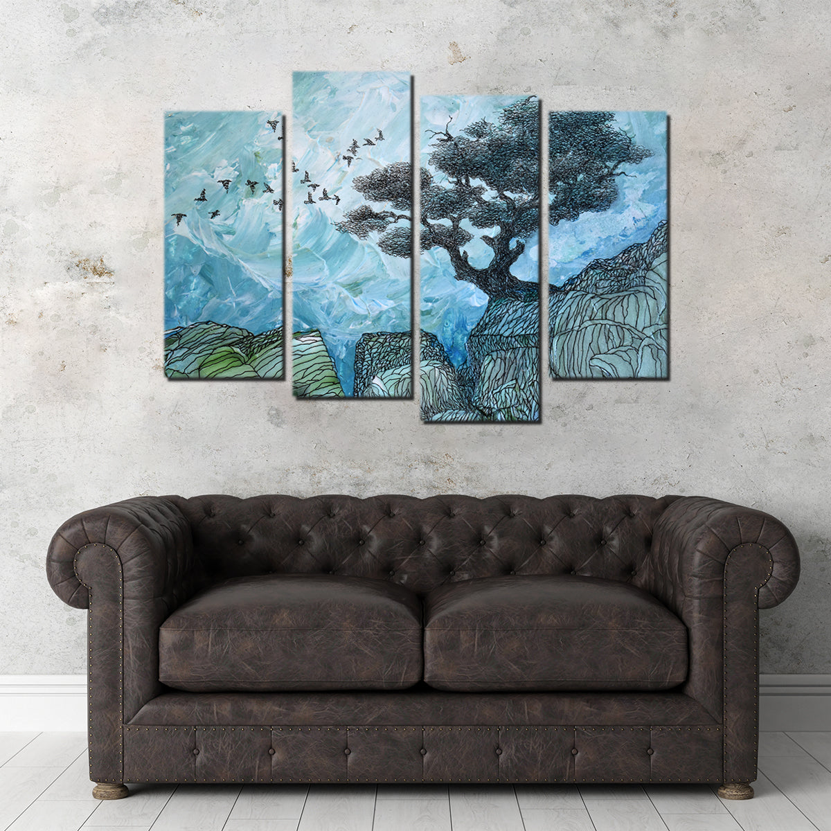 Alone, Captivating Content Wall Art by Gerry Segismundo