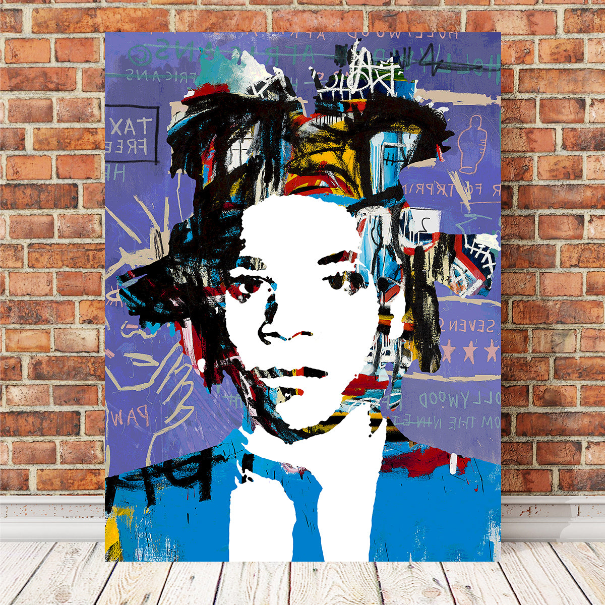 Unique Basquiat Inspired Wall Art for Home Decor