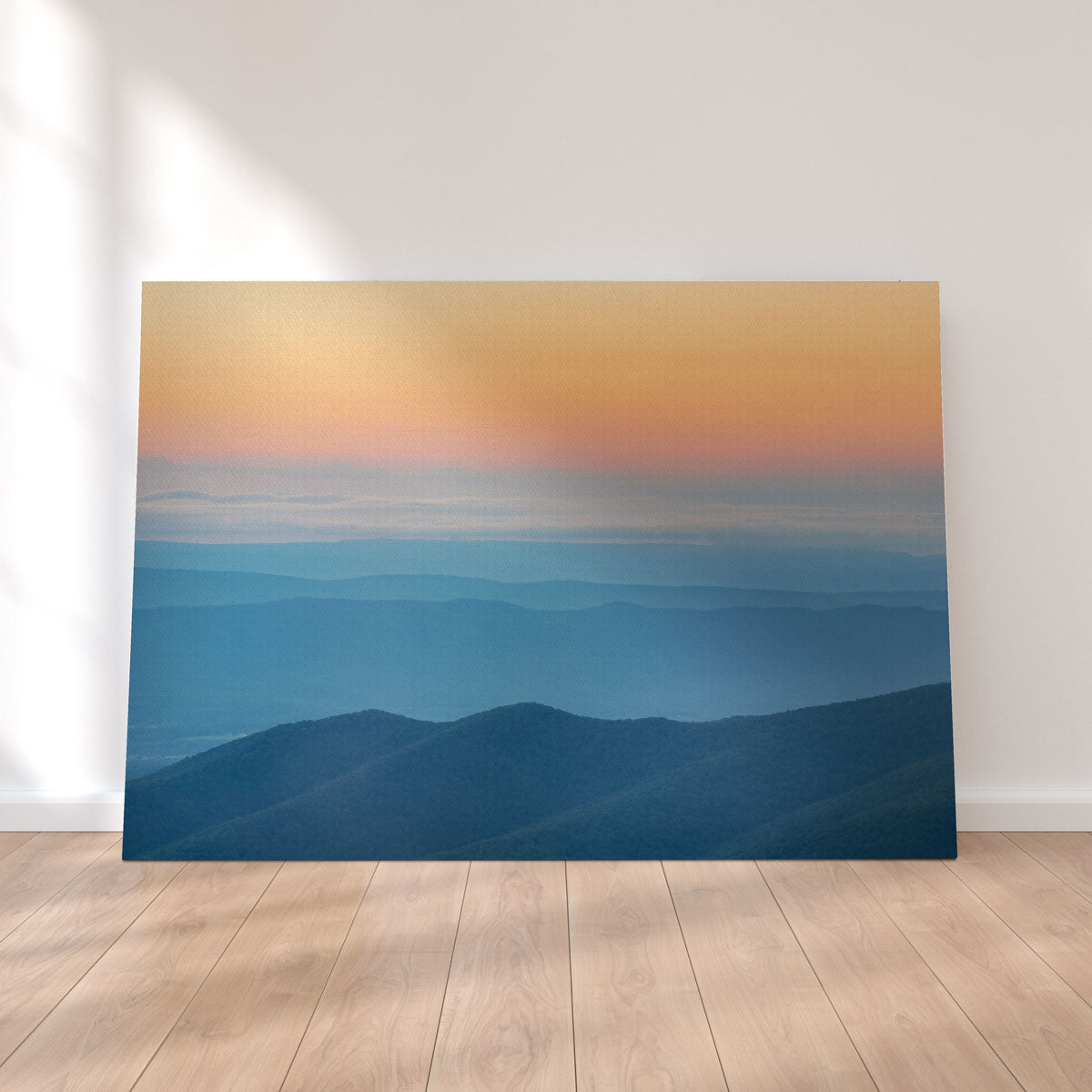 Stunning Shenandoah Sunset Wall Art by Dennis Maida