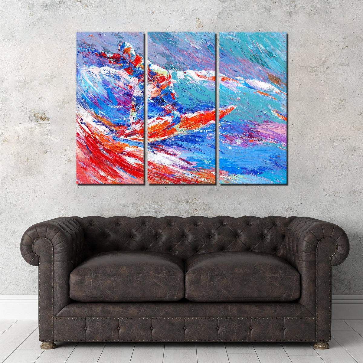 Stunning Shortboard Splash Wall Art for Your Home Decor