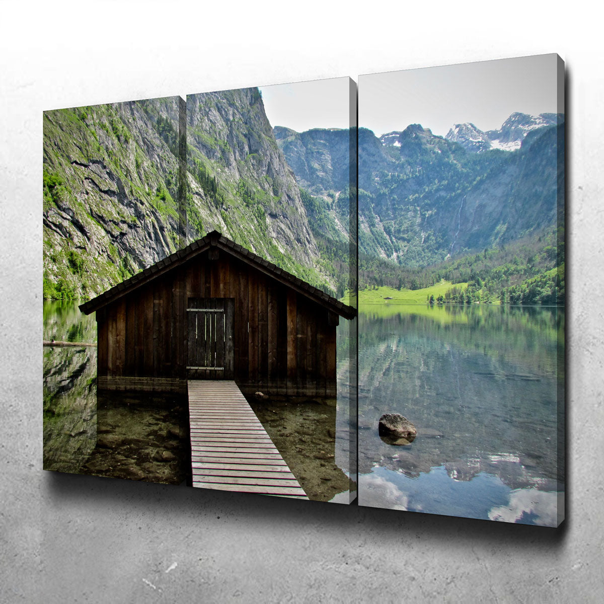 Stunning Obersee Bavaria Wall Art by David Campbell