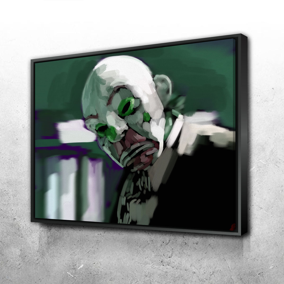 Stunning Bank Robber Clown Wall Art by Andy Brackpool