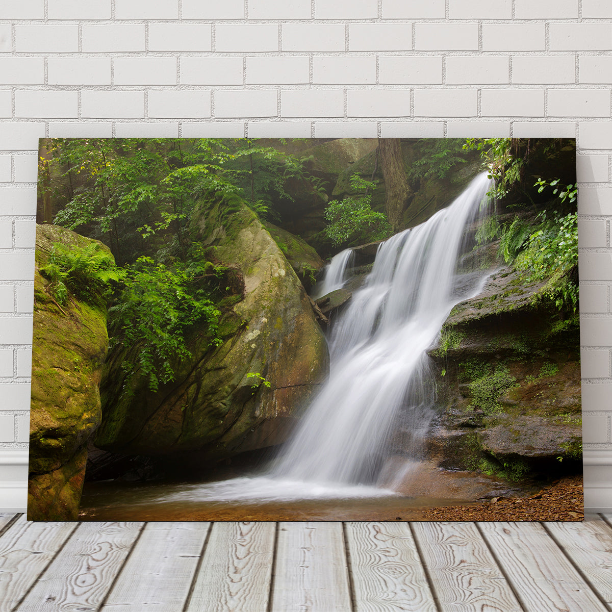 Stunning Hidden Falls in Hocking Hills Wall Art for Your Home Decor
