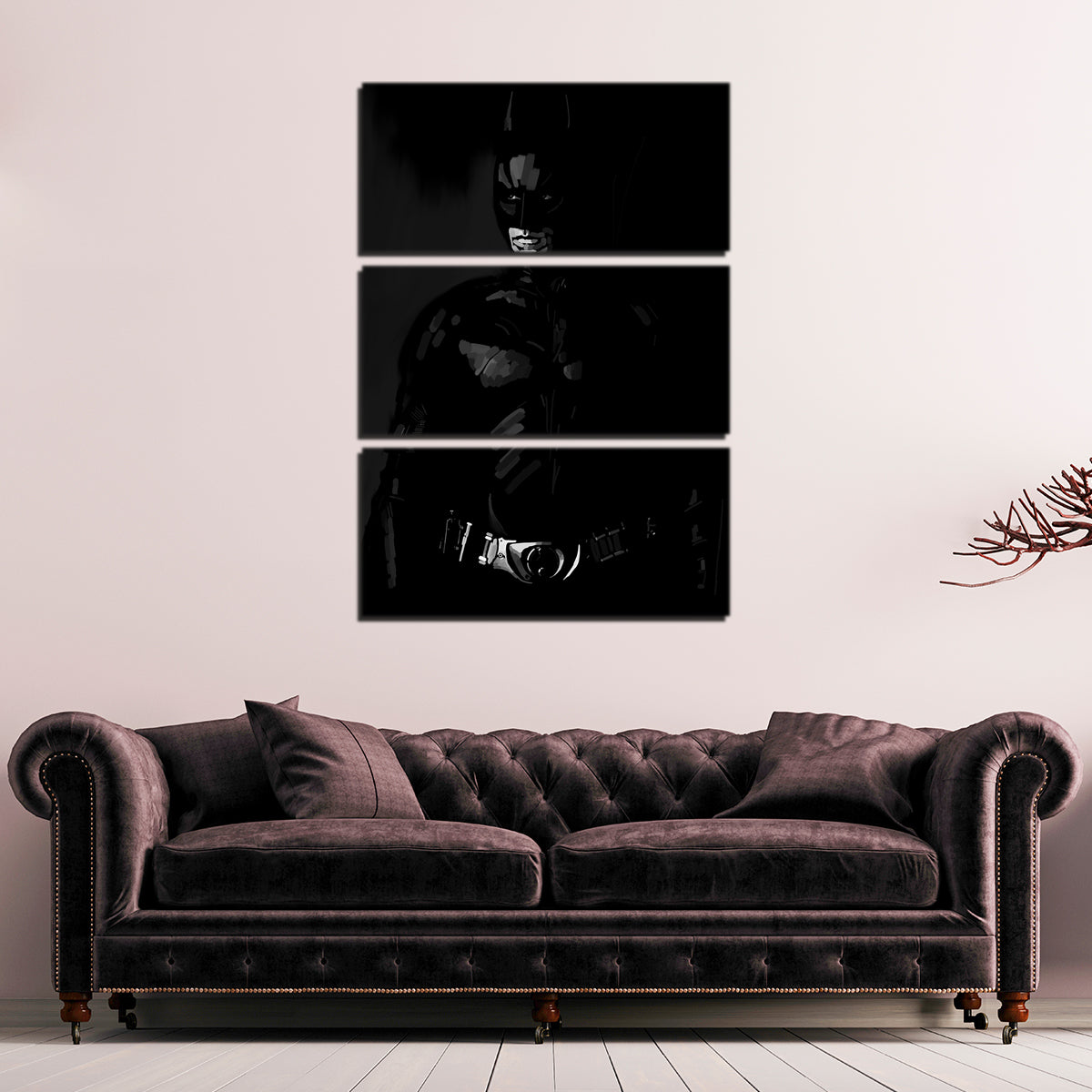 Shadow Dark Knight Stunning Wall Art by Andy Brackpool