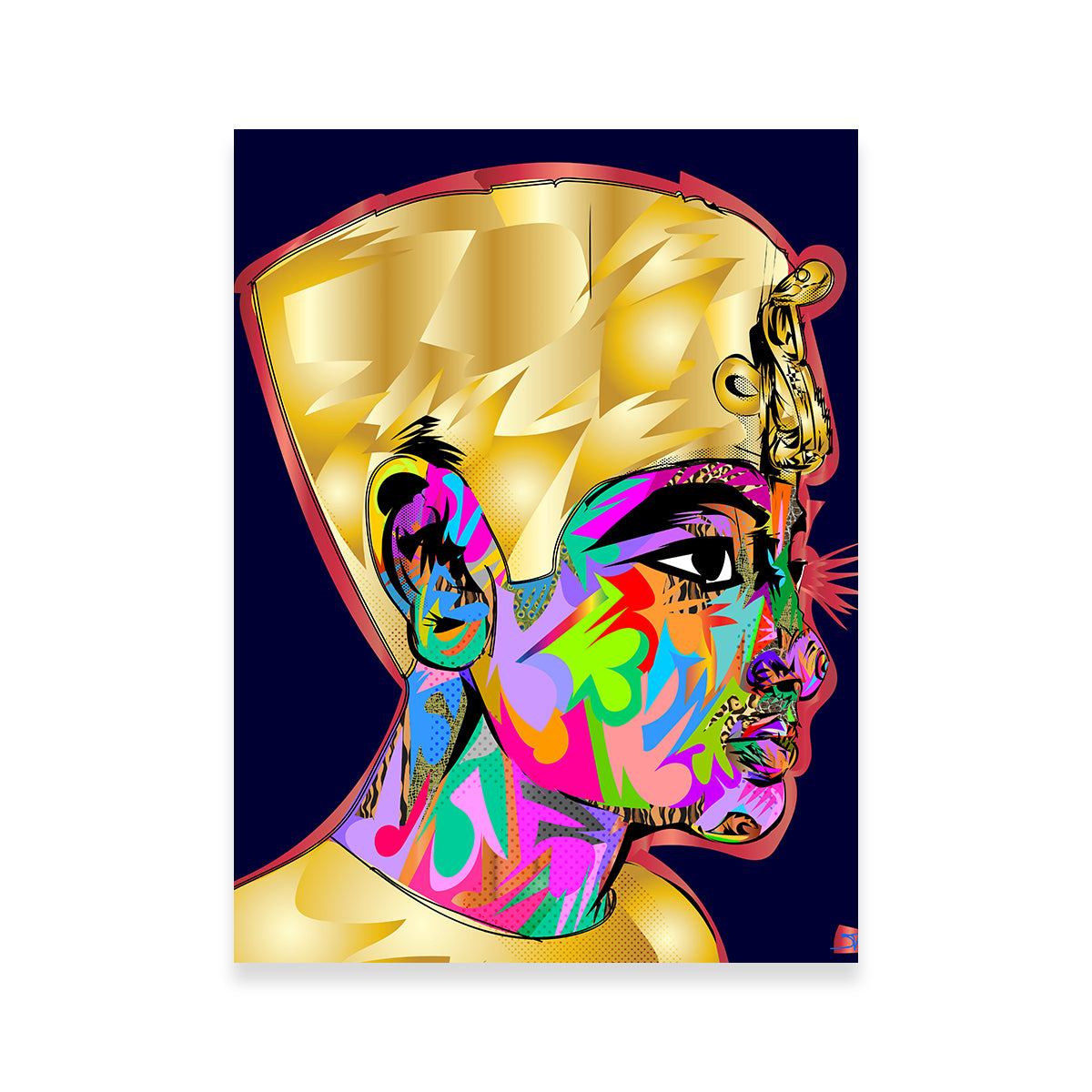 Stunning Nefertiti Wall Art for Your Home Decor