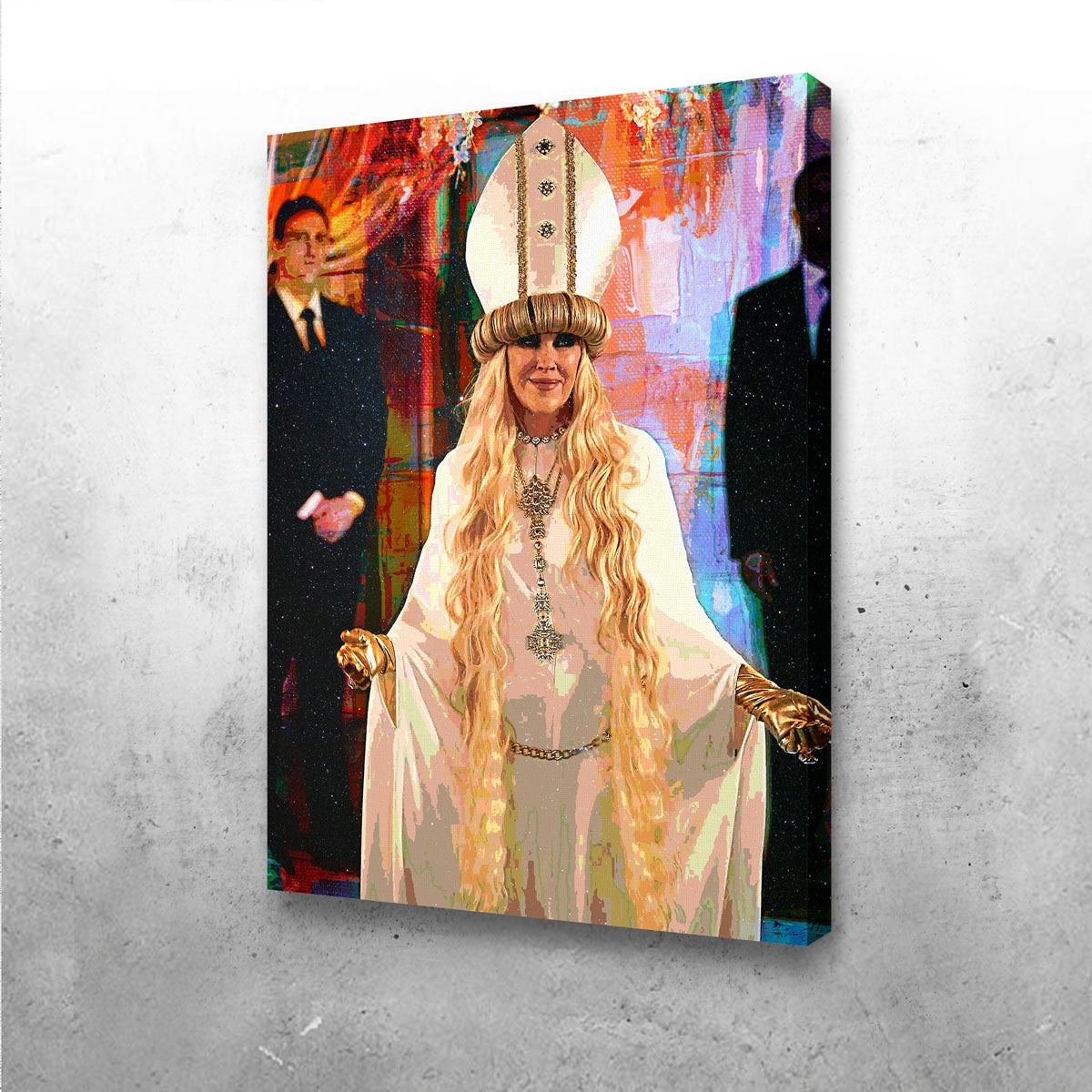 Exquisite Pope Moira Wall Art - Handmade with Sustainable Materials