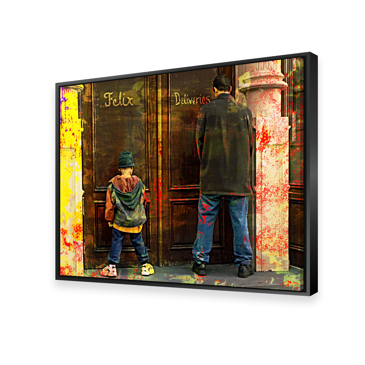 Big Daddy - Premium Kiln - Dried Pine Wood Framed Canvas Prints
