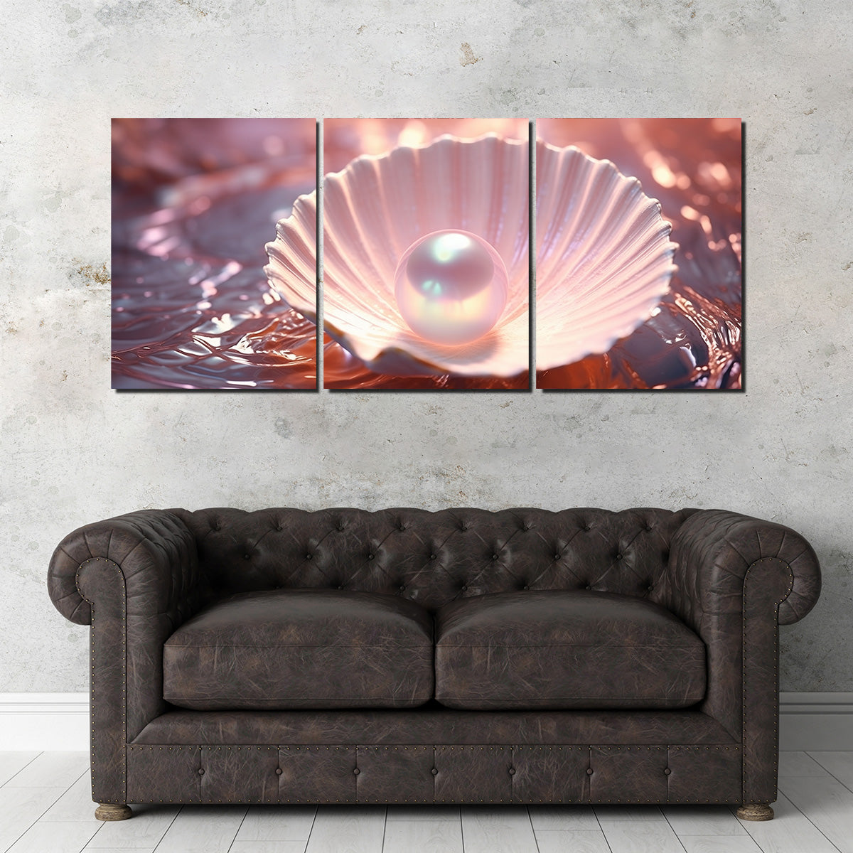 Exquisite Pearl & Seashell Art Prints on Museum Quality Canvas