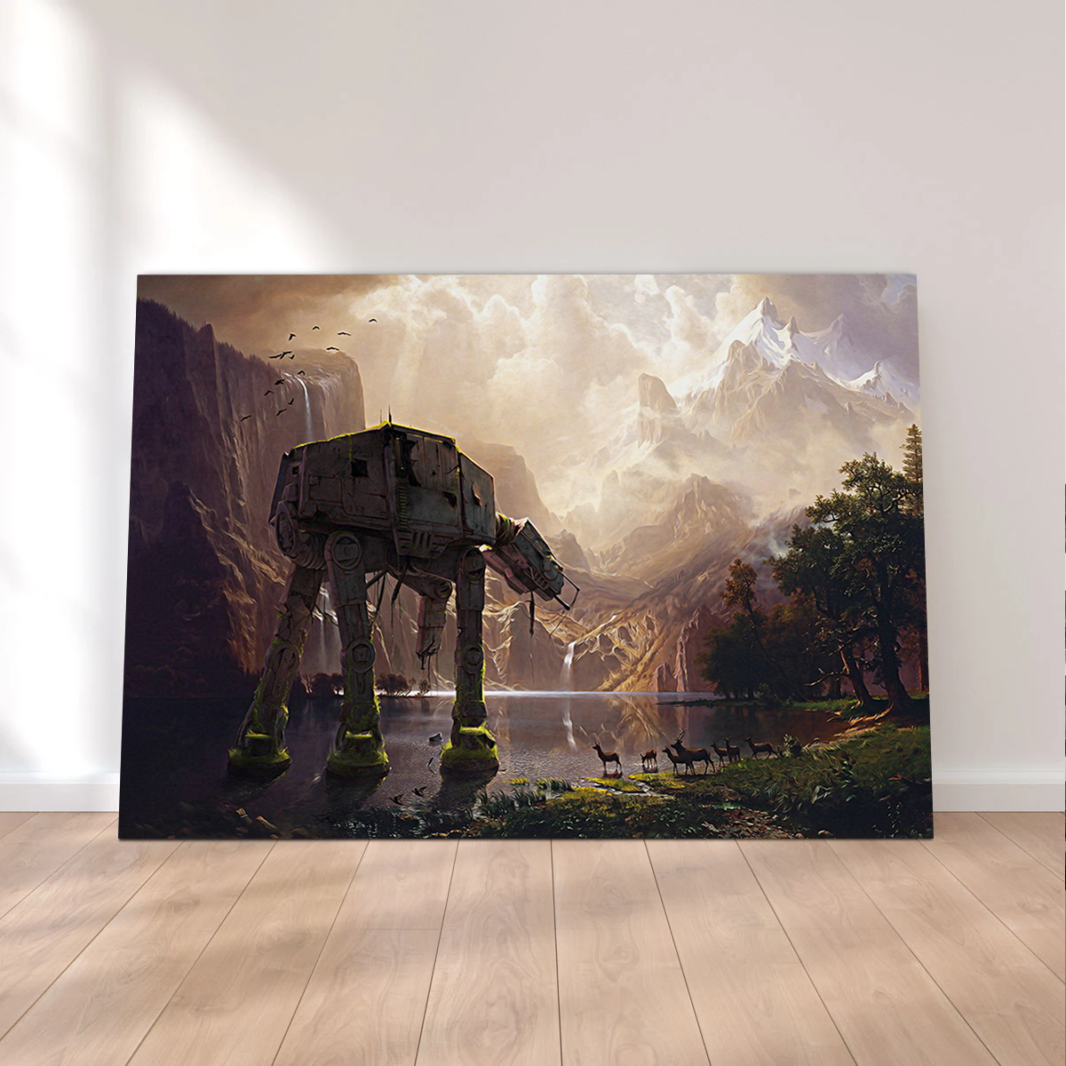 Stunning AT - AT Walker Wall Art for Star Wars Fans