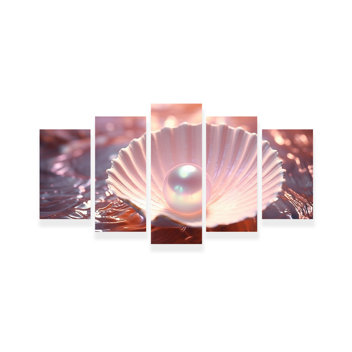 Exquisite Pearl & Seashell Art Prints on Museum Quality Canvas
