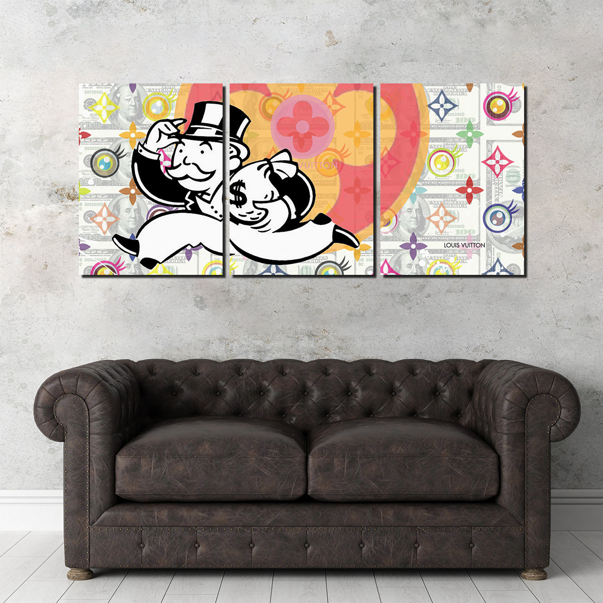 Unique Money Bag Boy Wall Art by TJ - Ideal for Home Decor