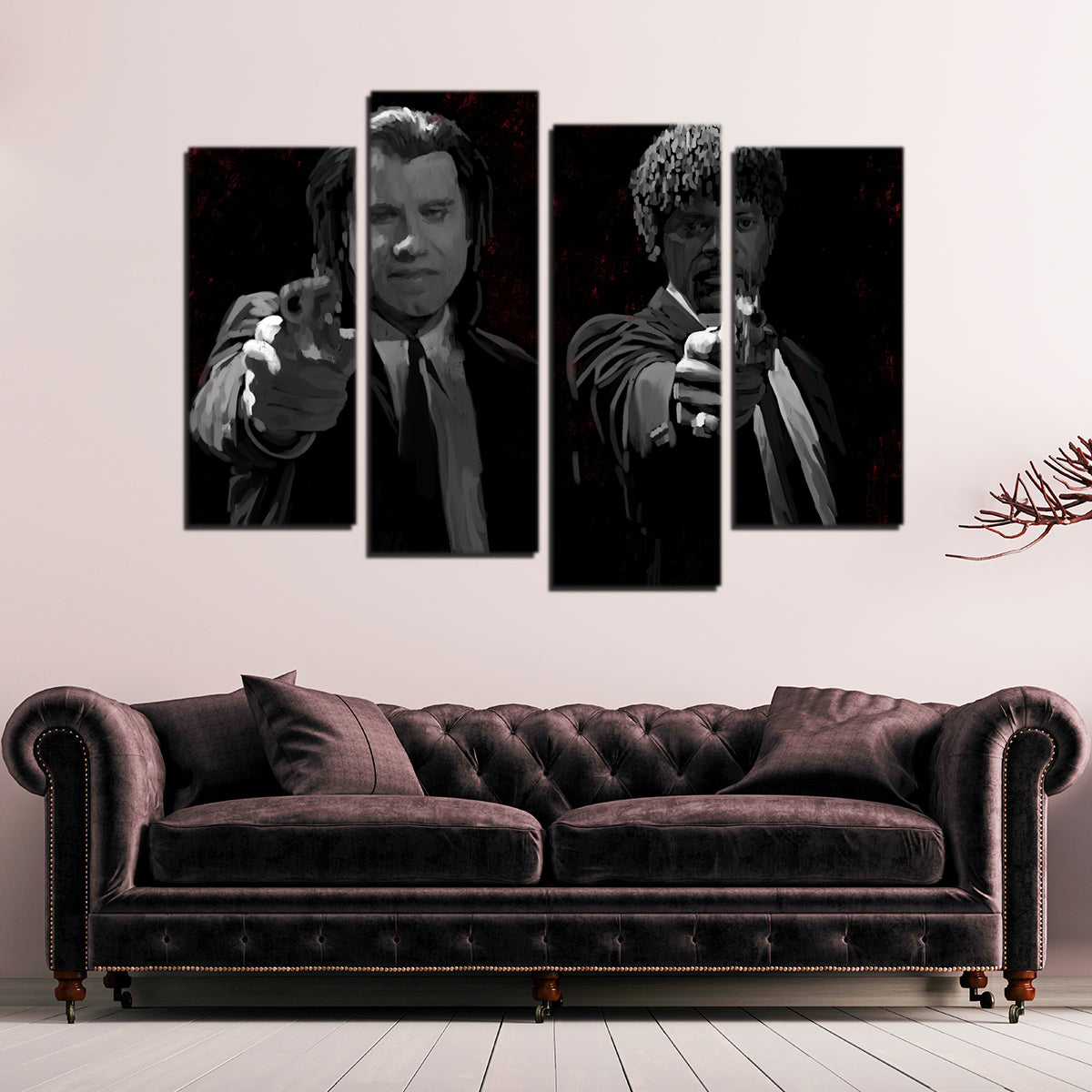 Stunning Portrait of Jules and Vincent Wall Art by Andy Brackpool
