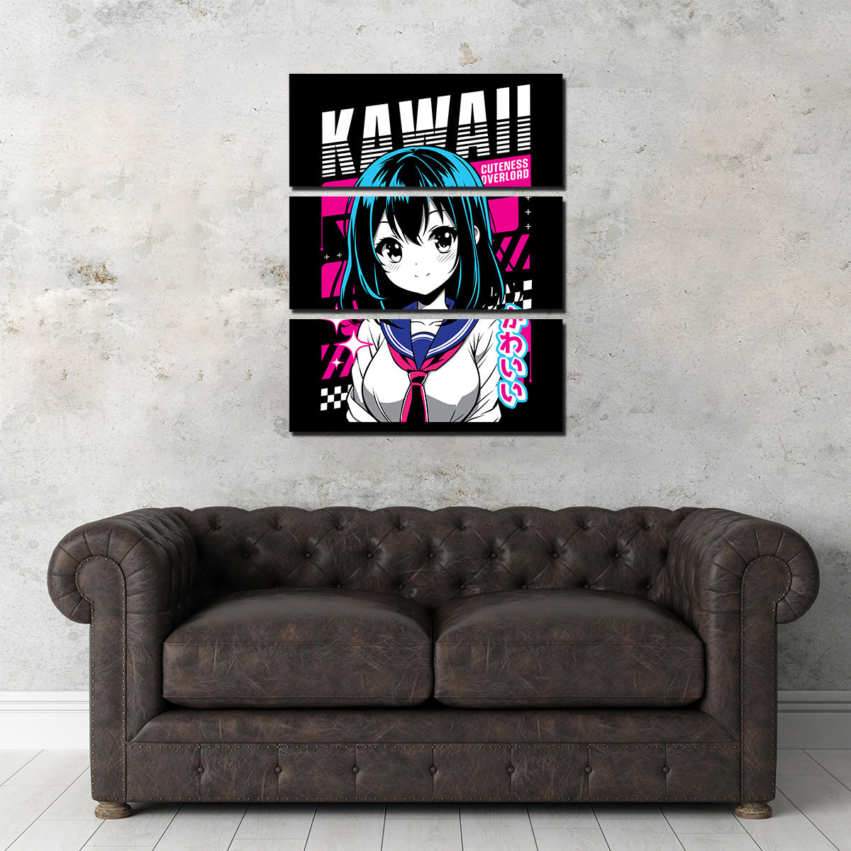 Eye - Catching Anime Girl Poster for Your Wall Decor