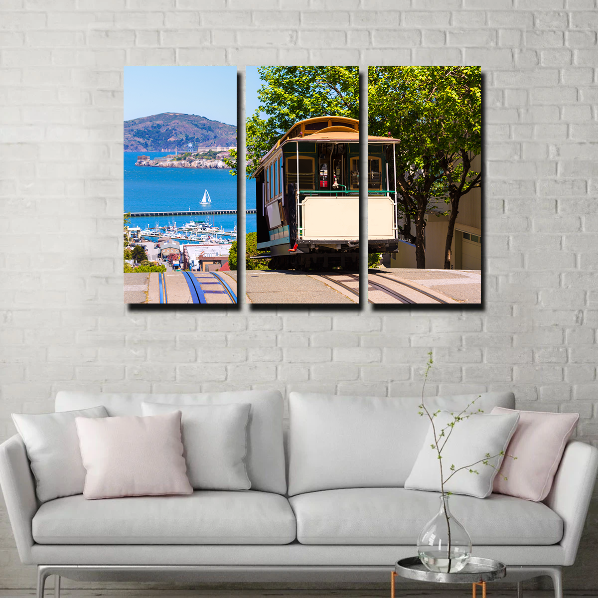 Hyde Street Cable Car High - Quality Wall Art for Stunning Home Decor