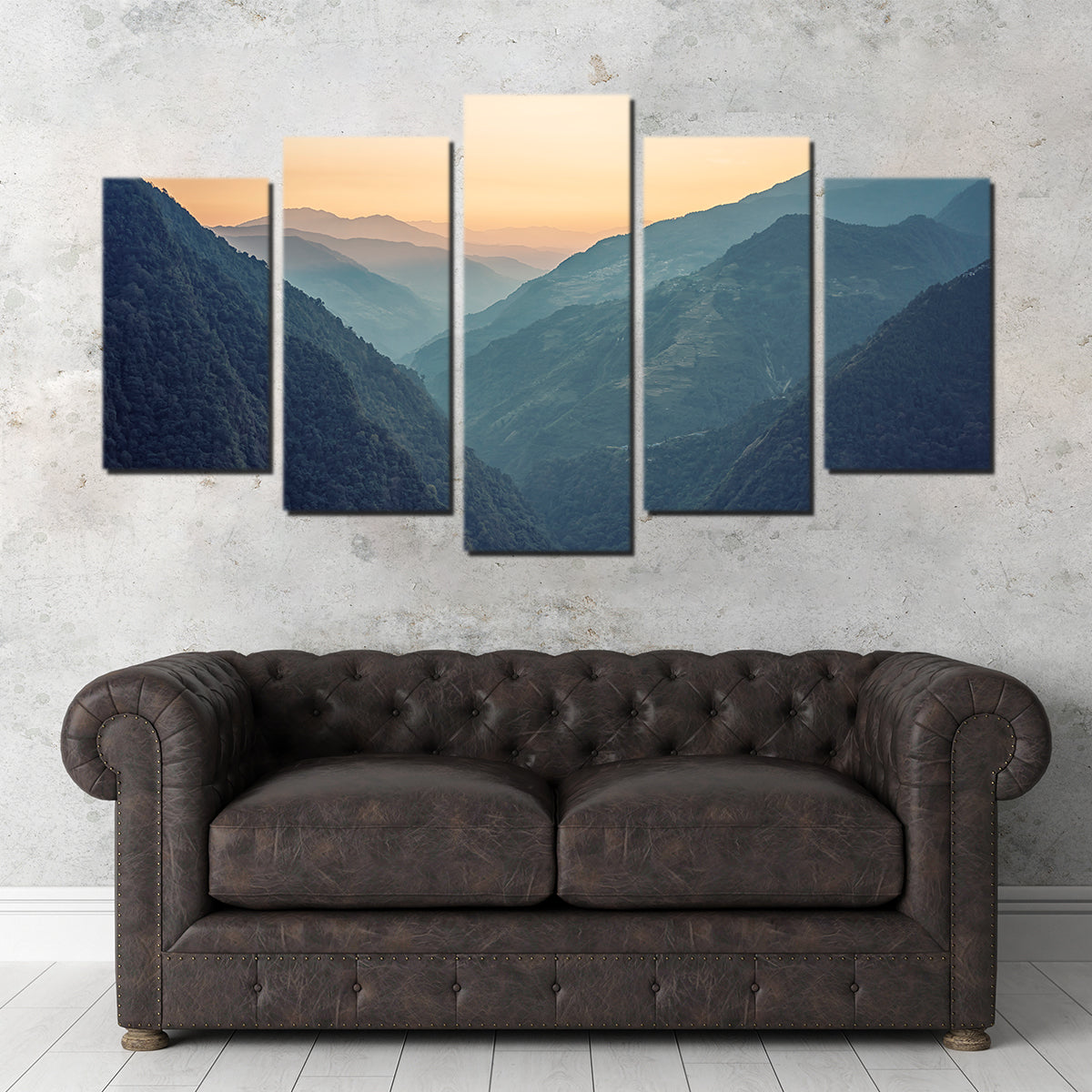 Annapurna Conservation Area Stunning Wall Art by Manjik Pictures