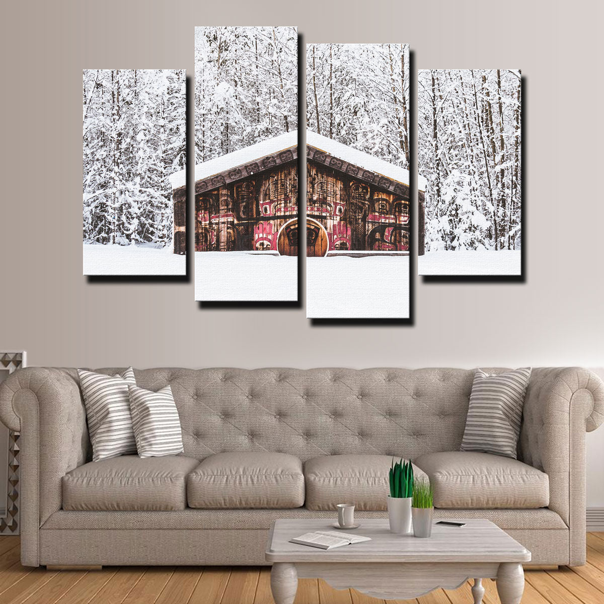 Exquisite Nisga'a Memorial Wall Art by Mike Cotton