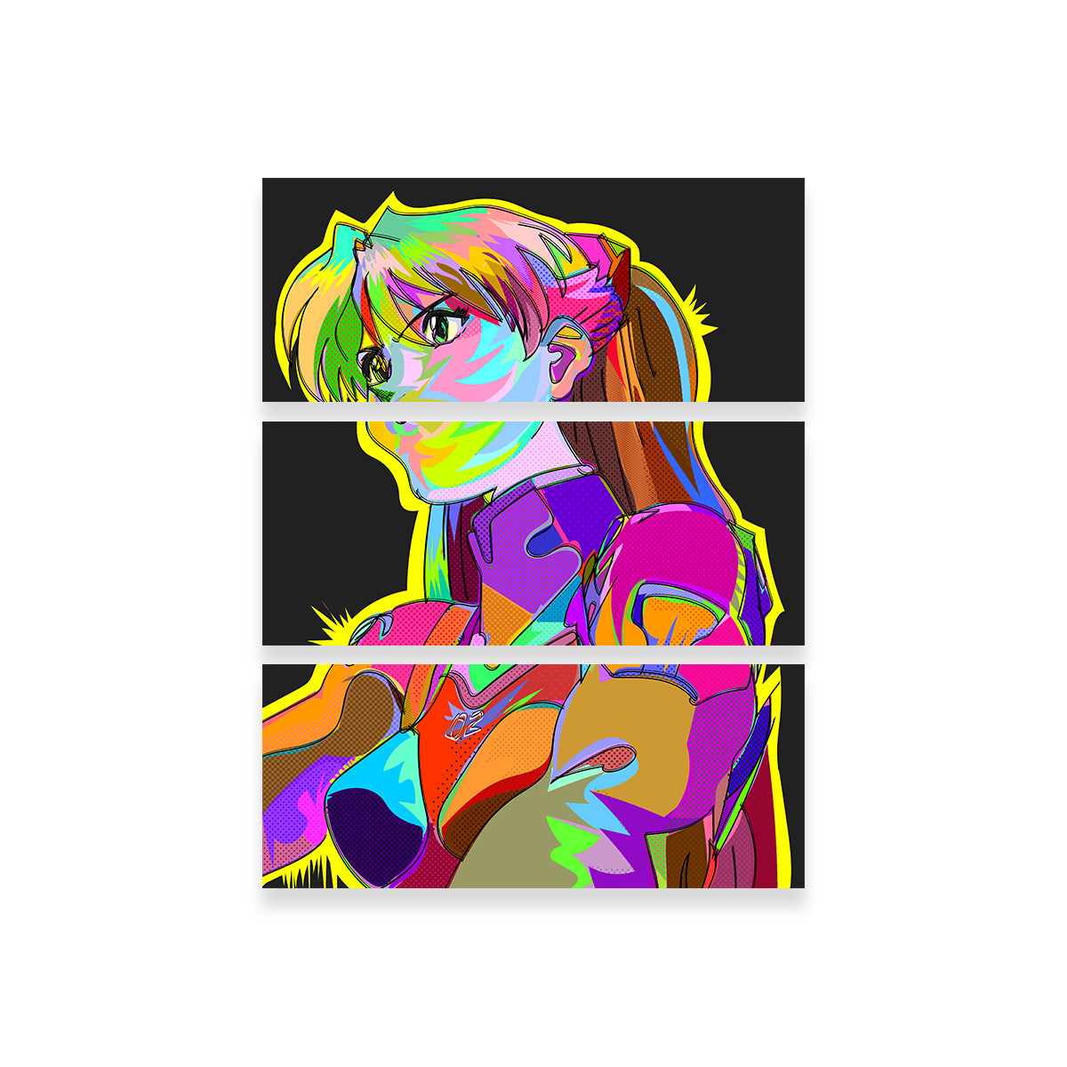 Asuka Stunning Wall Art - Handmade Museum Quality Canvas Print