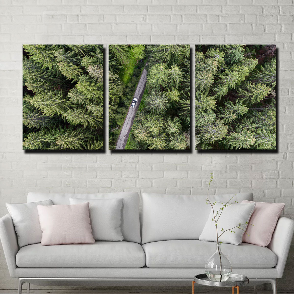 Stunning Hidden Road Wall Art by Karolis Janulis