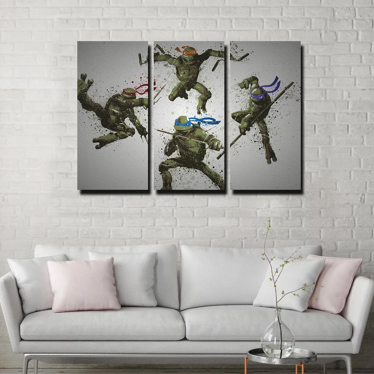 Stunning Heroes In a Half Shell Wall Art for Your Home Decor