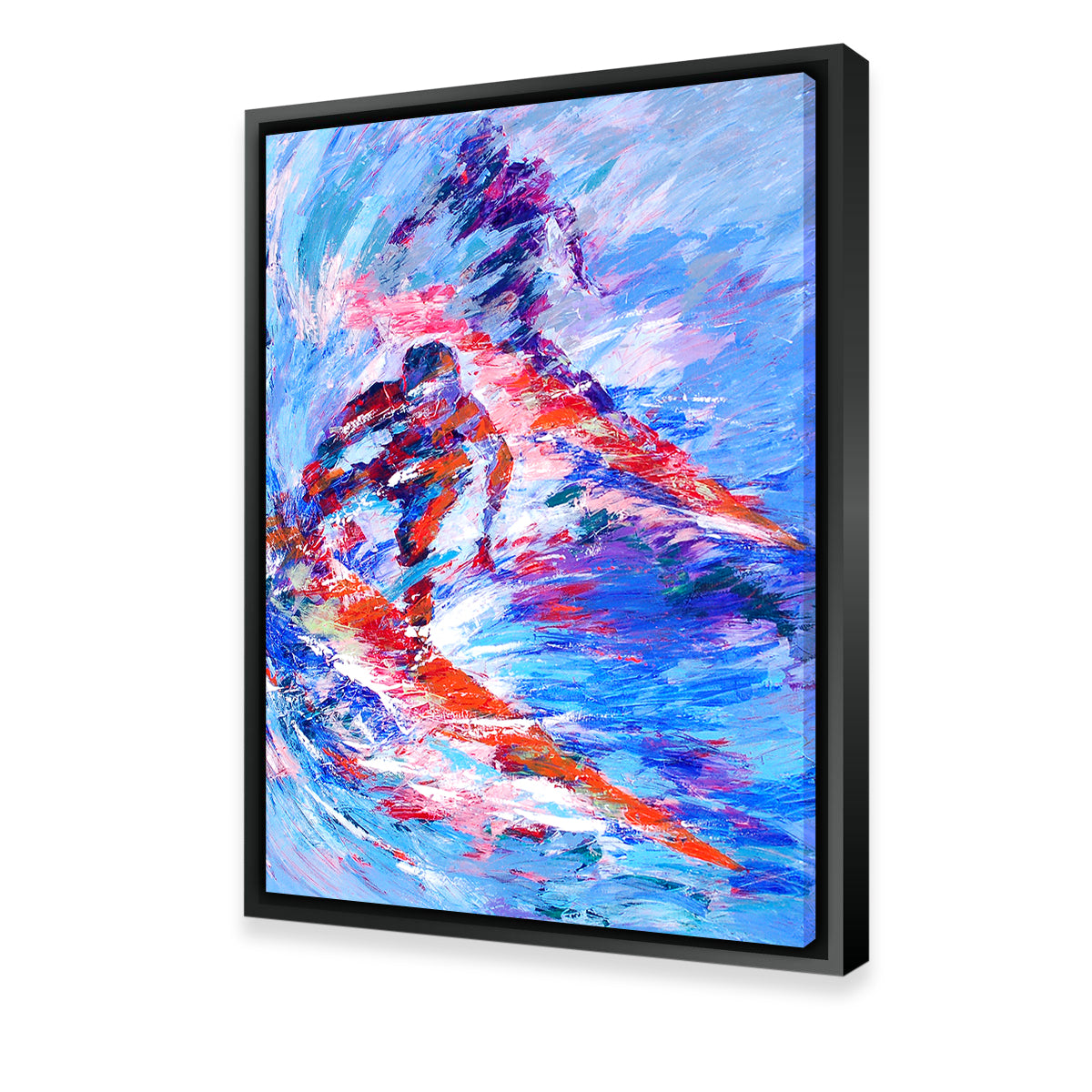 Stunning Shadow Surfer Wall Art by Gerry Segismundo