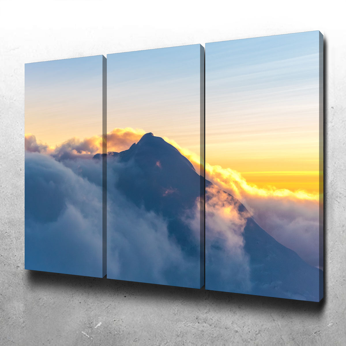 Stunning Alpine Glow Wall Art by Lucas Moore