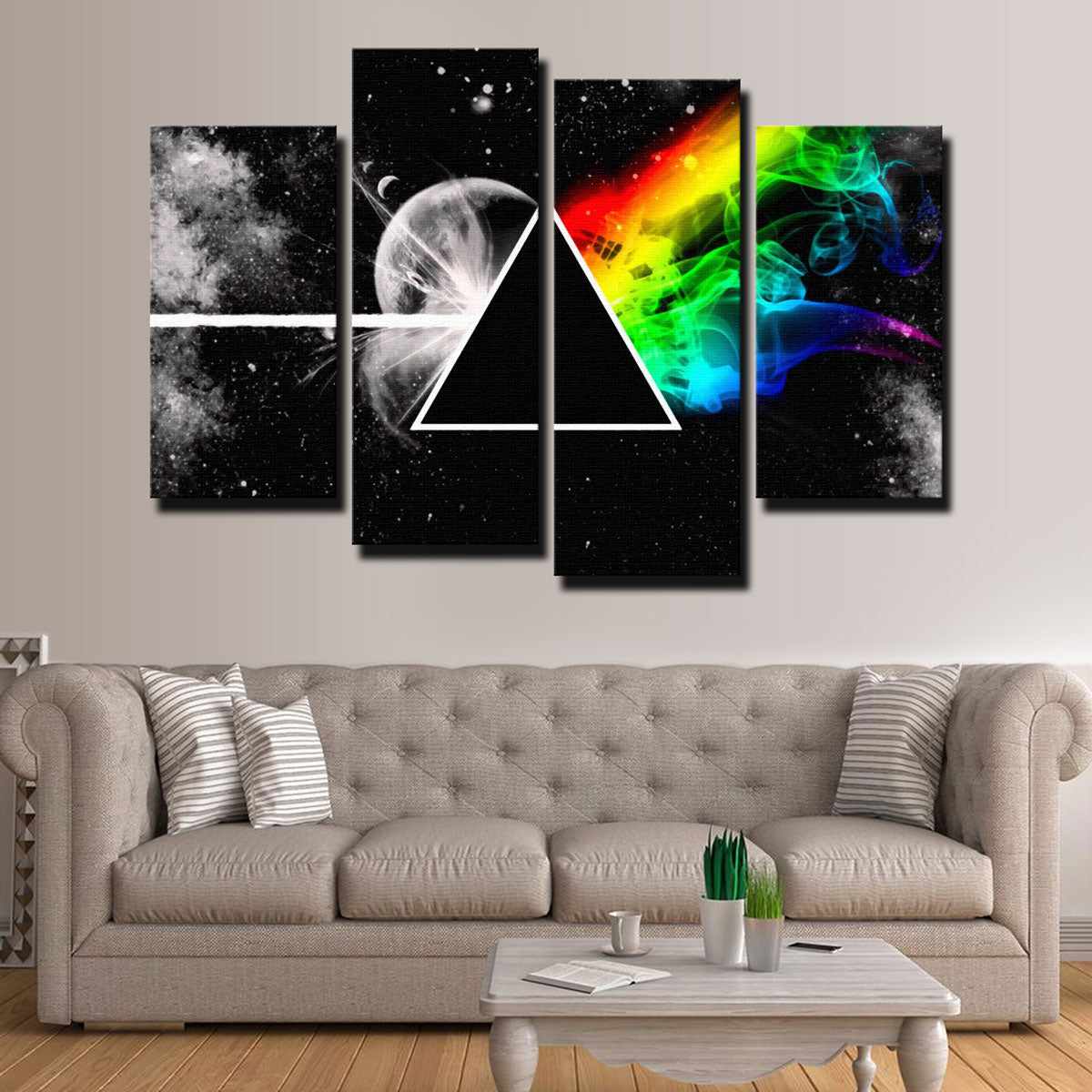 Pink Floyd - Dark Side of the Moon Stunning Wall Art for Music Lovers