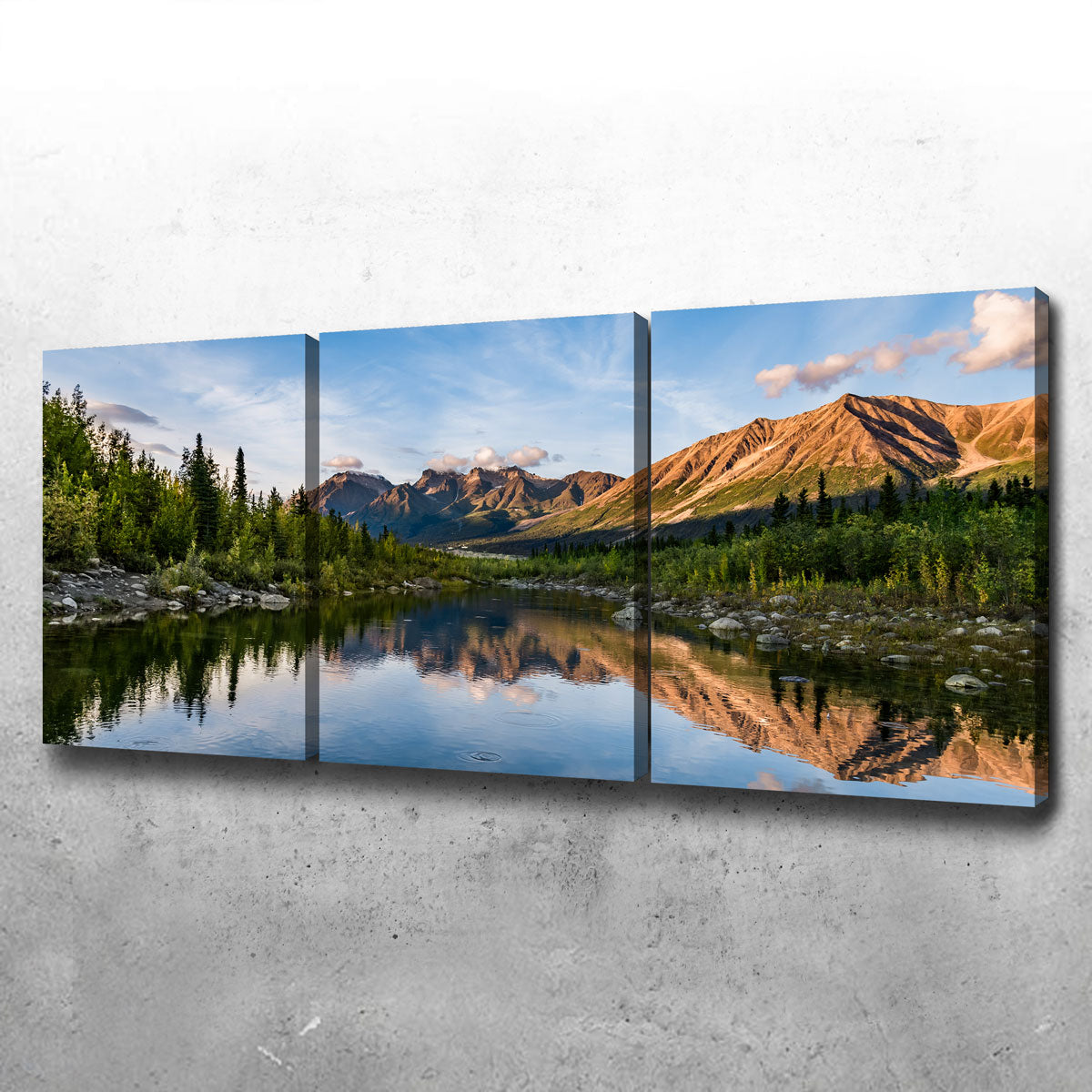 Breathtaking Alaskan Reflections Wall Art by Lucas Moore