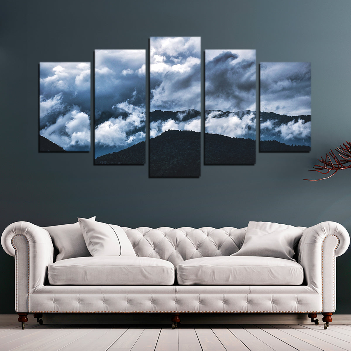 Stunning Piatra Craiului, Romania Wall Art Set of 5