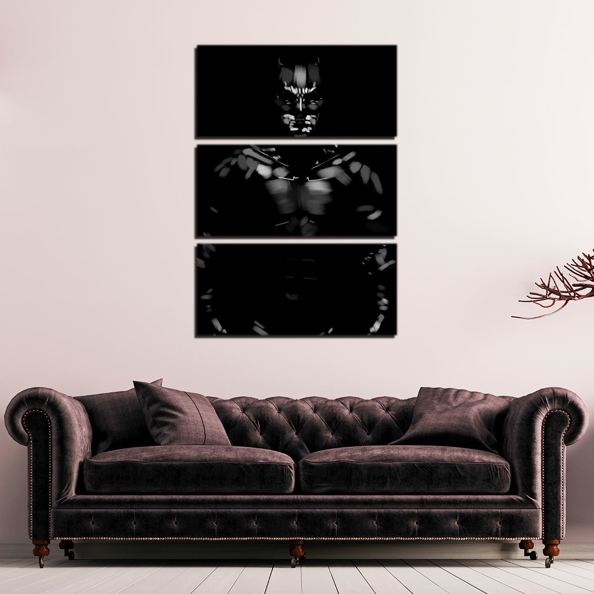 Stunning Batfleck Wall Art by Andy Brackpool