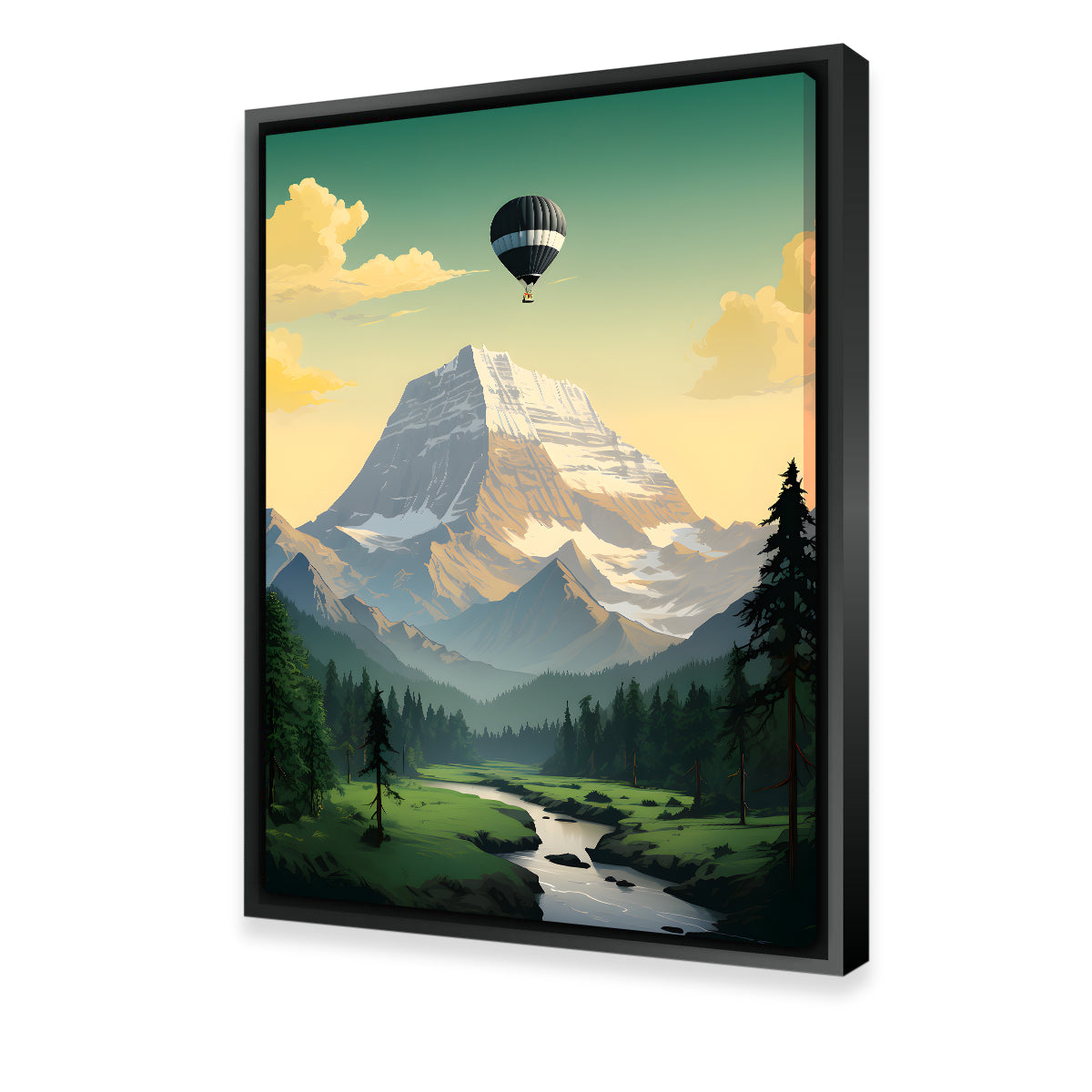 Stunning Nepal - Everest Wall Art by Valth Graphics