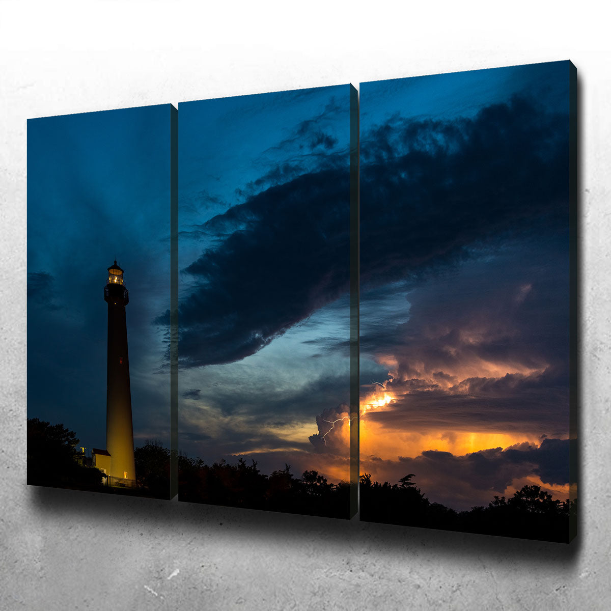 Stunning Cape May Lighthouse Wall Art by Dennis Maida