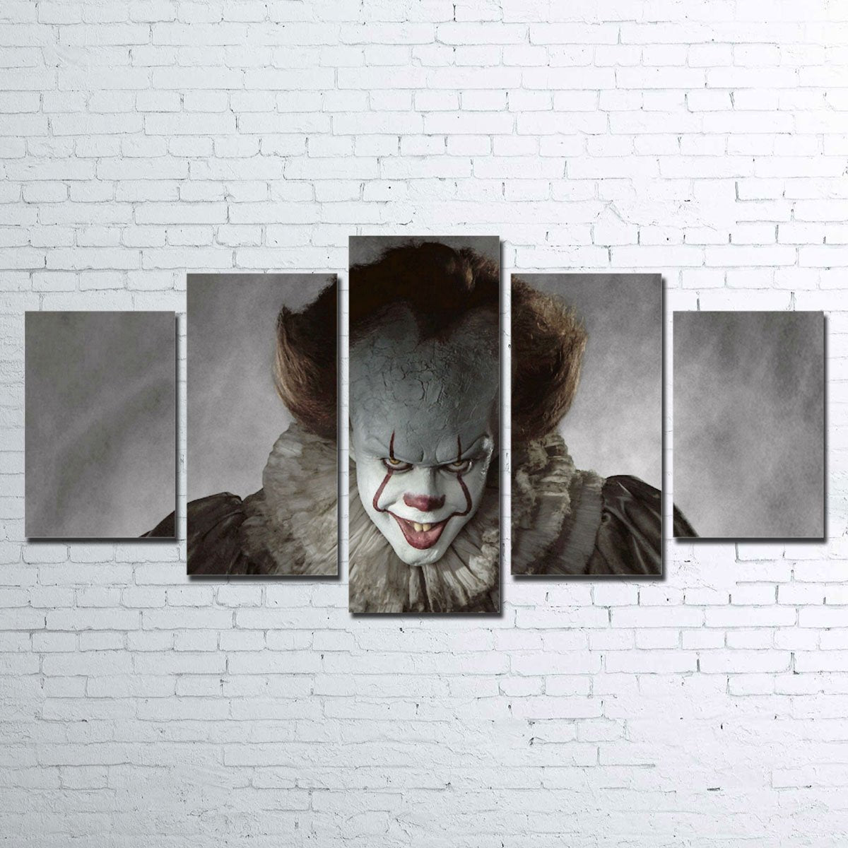 Pennywise 2017 Stunning 5 Piece Wall Art Set for Your Home Decor