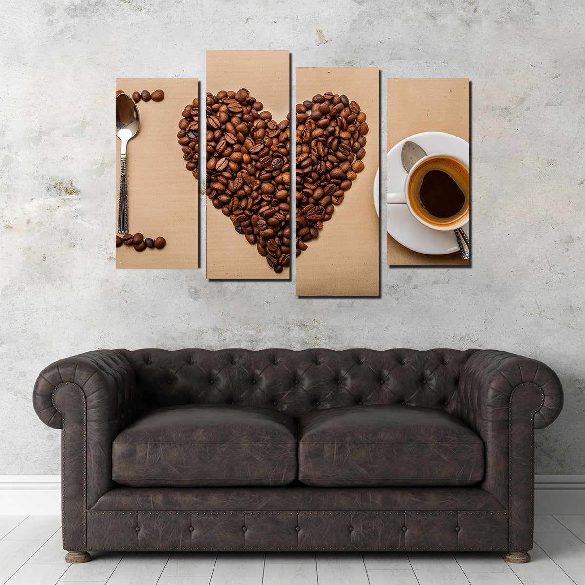 Stunning I Love Coffee Wall Art for Coffee Lovers
