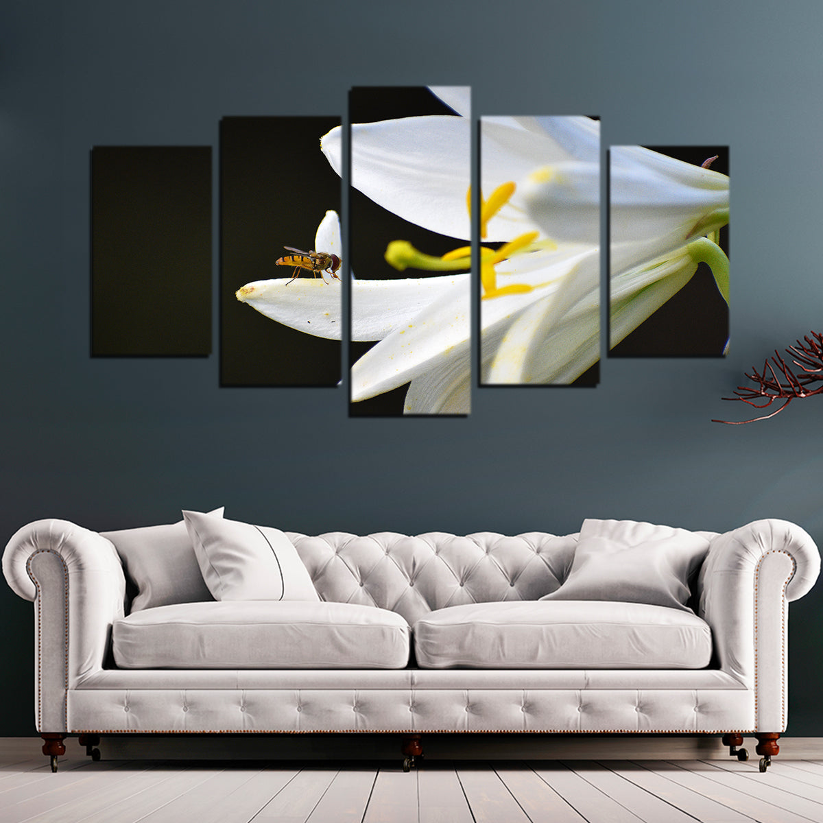 Exquisite Pollen Wall Art by George Sorin
