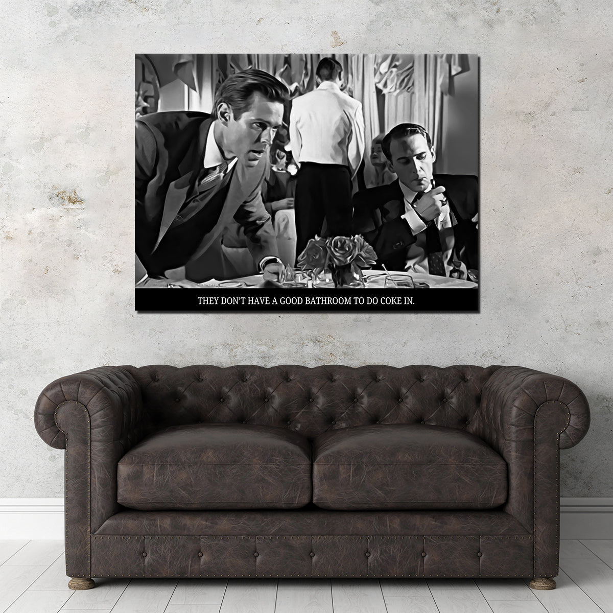 Eye - catching American Psycho Coke Wall Art for Home Decor