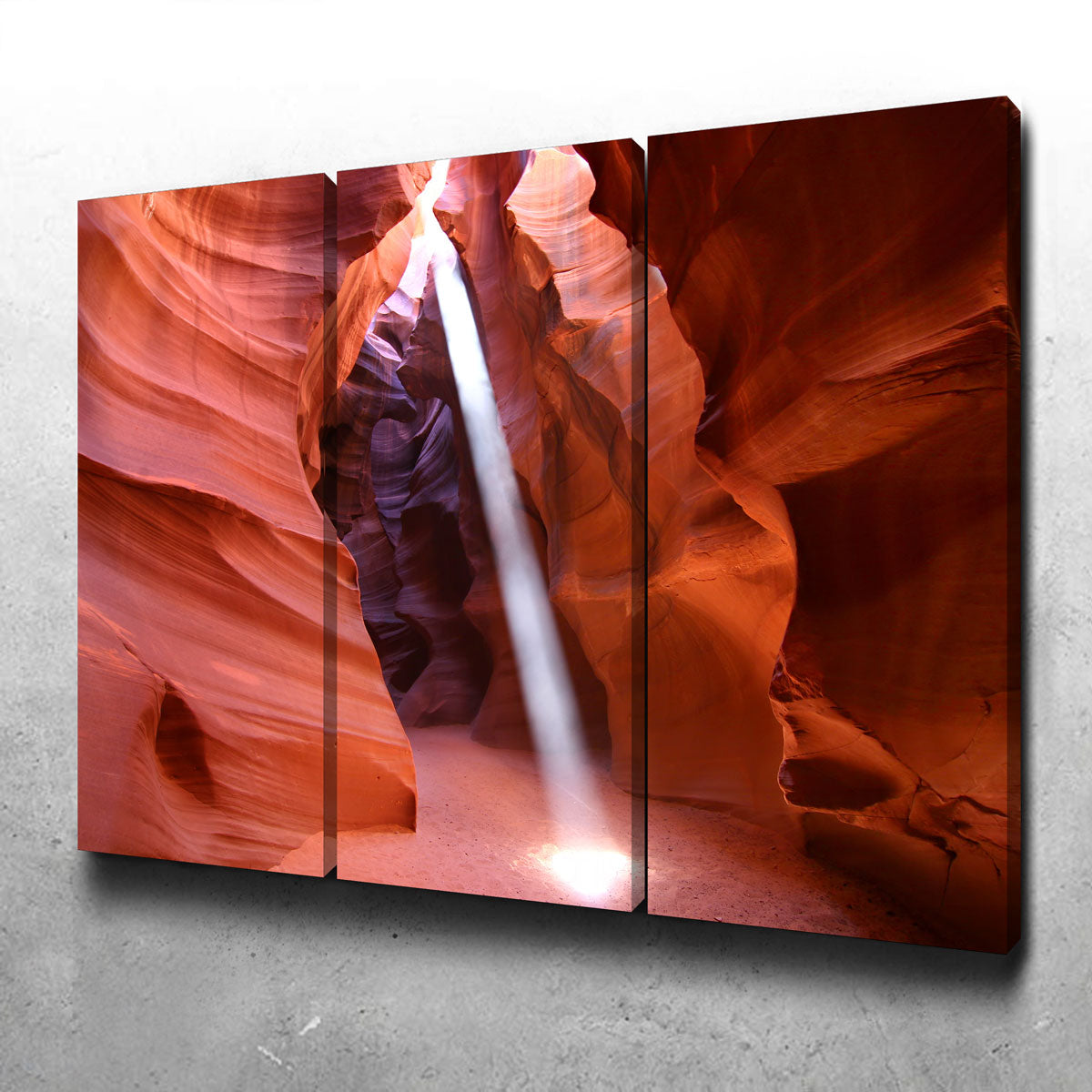 Stunning Antelope Canyon Light Beam Wall Art for Your Home Decor