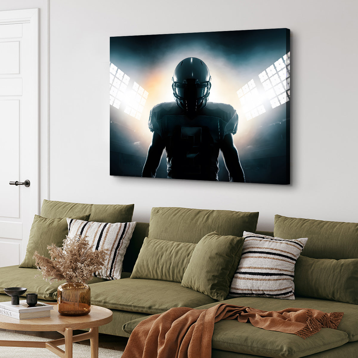 In the Zone Premium Wall Art - Sustainable Kiln - Dried Pine Frame