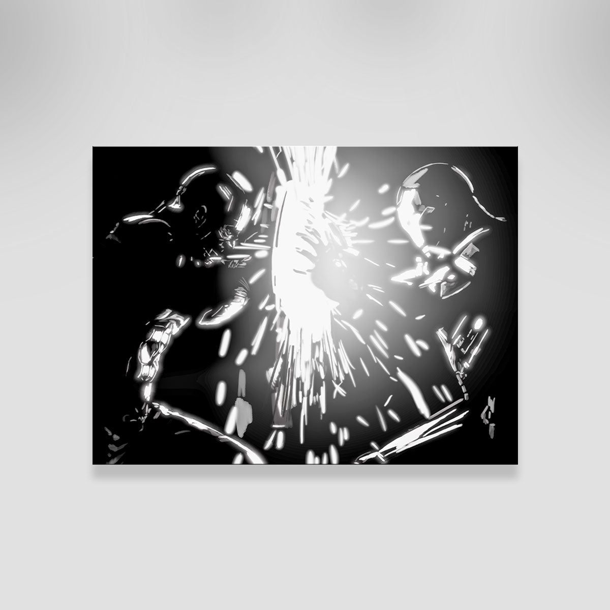 Captain America vs Iron Man Stunning Wall Art by Andy Brackpool