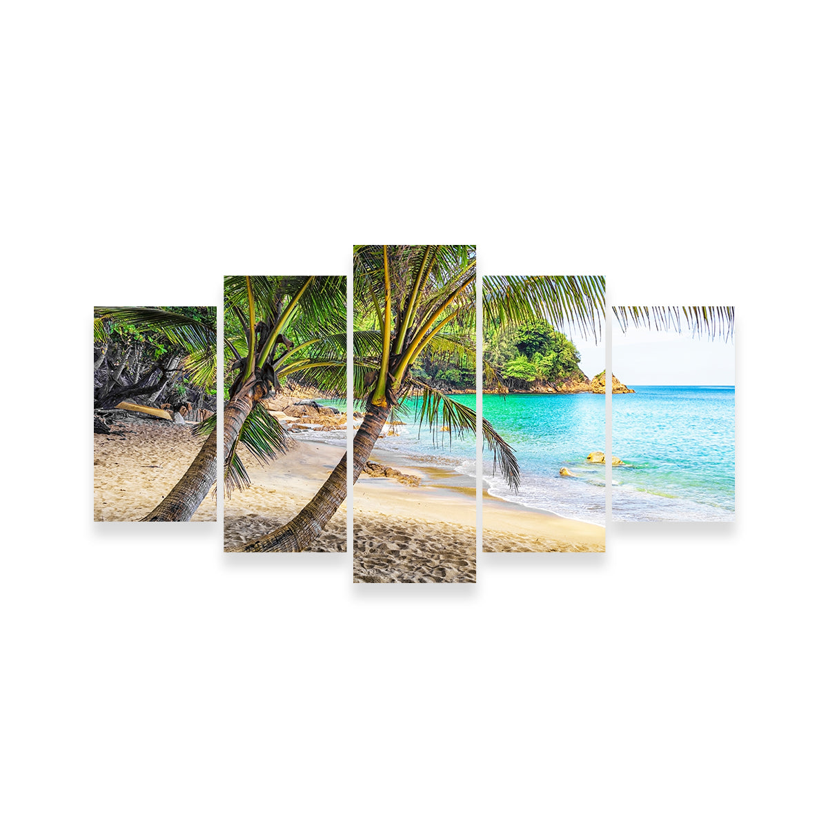 Exquisite Banana Beach Wall Art by Manjik Pictures