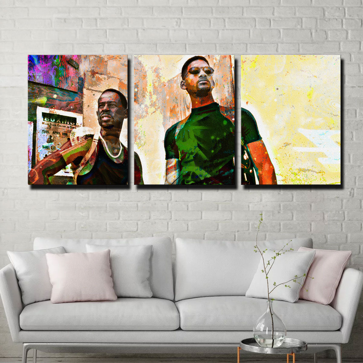 Stunning Bad Boys Wall Art for Home Decor