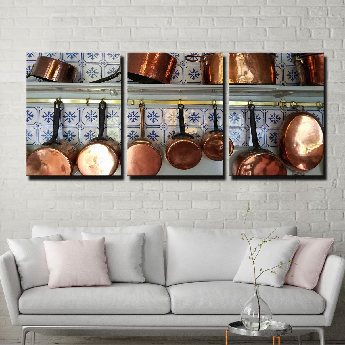 Monet's Kitchen - Giverny, France Wall Art by David Campbell - Museum Quality Canvas Print