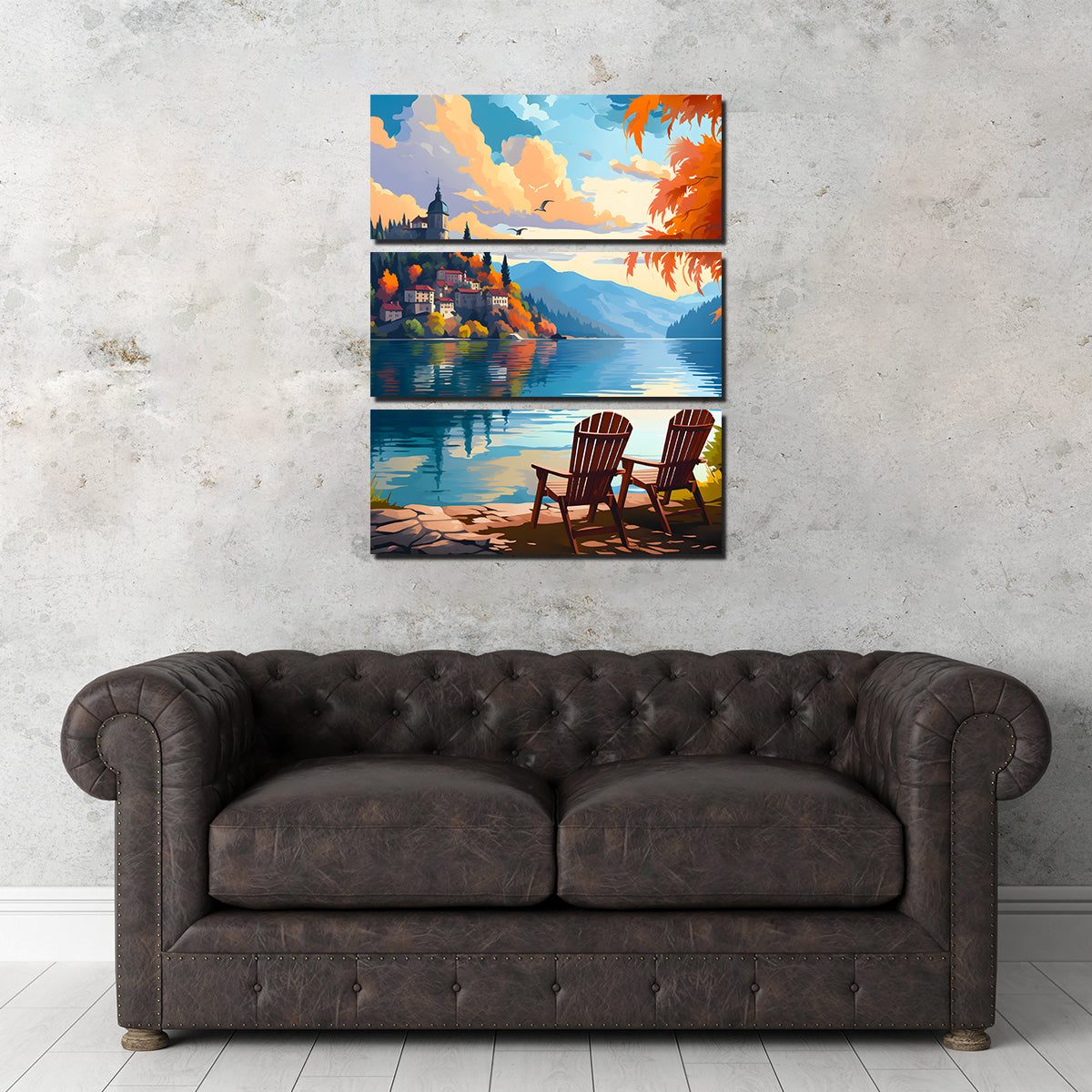 Stunning Slovenia - Bled Lake Wall Art by Valth Graphics