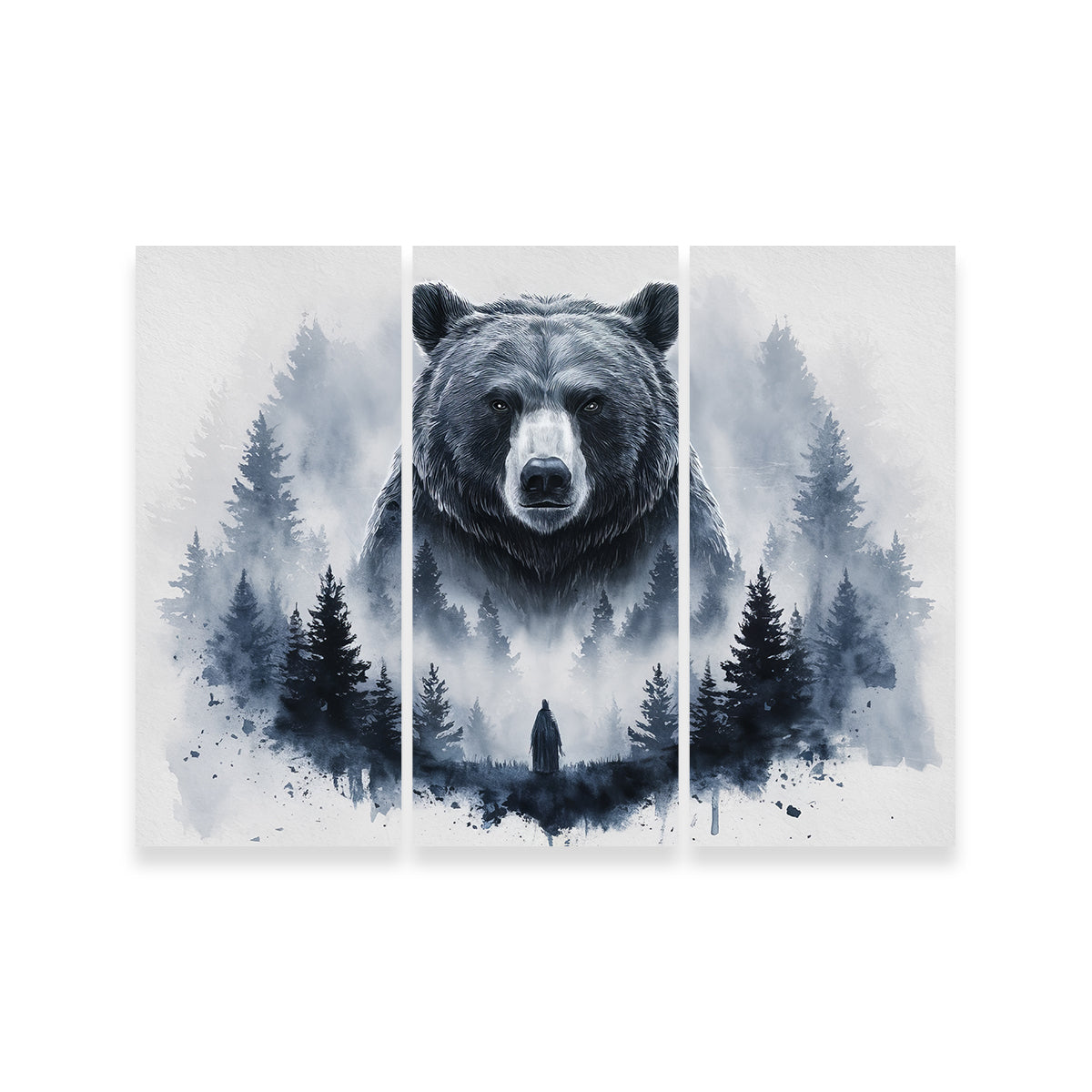 Exquisite Bear Forest Wall Art for Stunning Home Decor