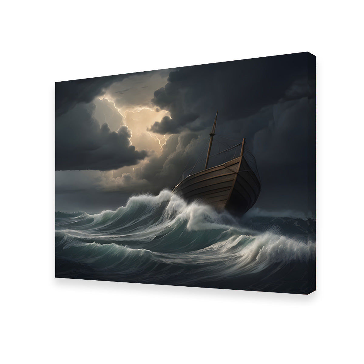 Exquisite Old Wooden Ship Wall Art - Handmade with Sustainable Materials