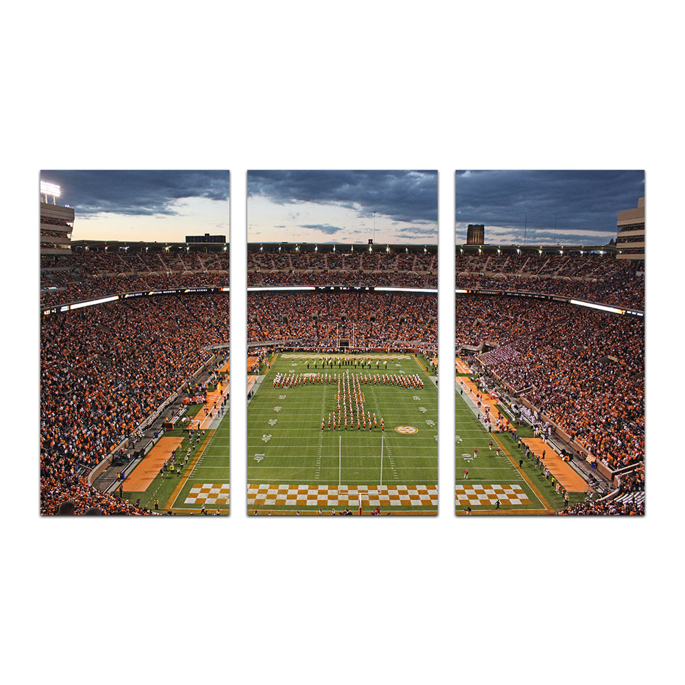 Neyland Stadium Premium Wall Art - Sustainable Kiln - Dried Pine Frame