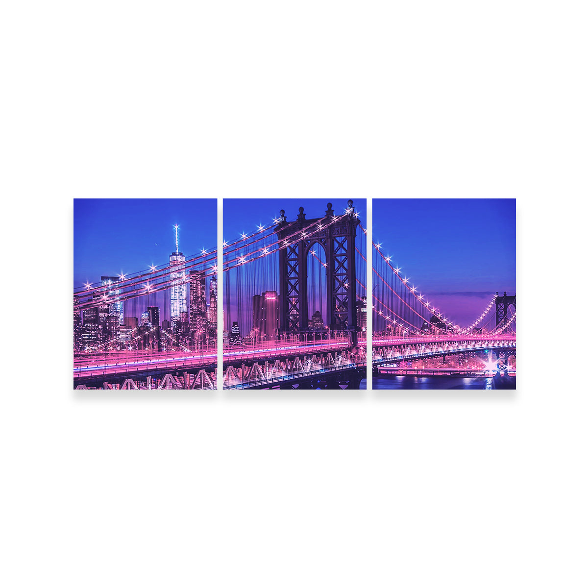 Stunning New York Manhattan Bridge Wall Art by Dina Rolle