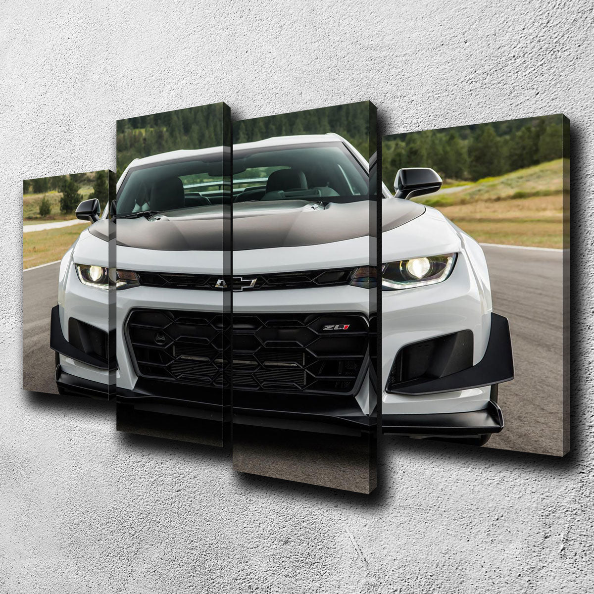 Stunning Camaro ZL1 Wall Art for Car Enthusiasts