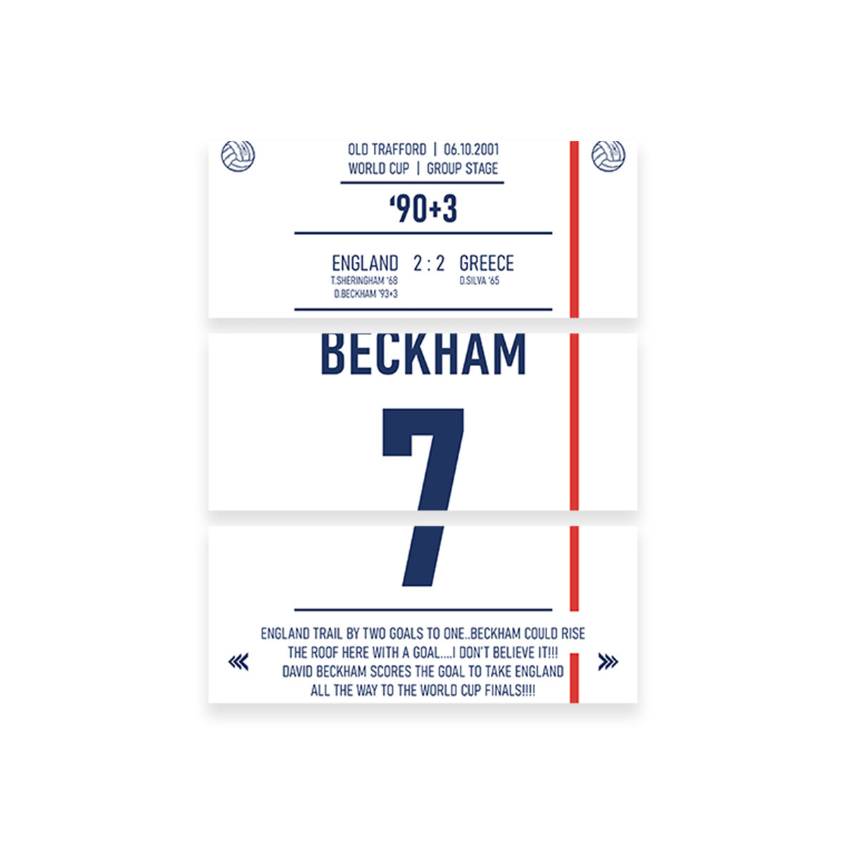Beckham - High - Quality Hand - Built Art Print