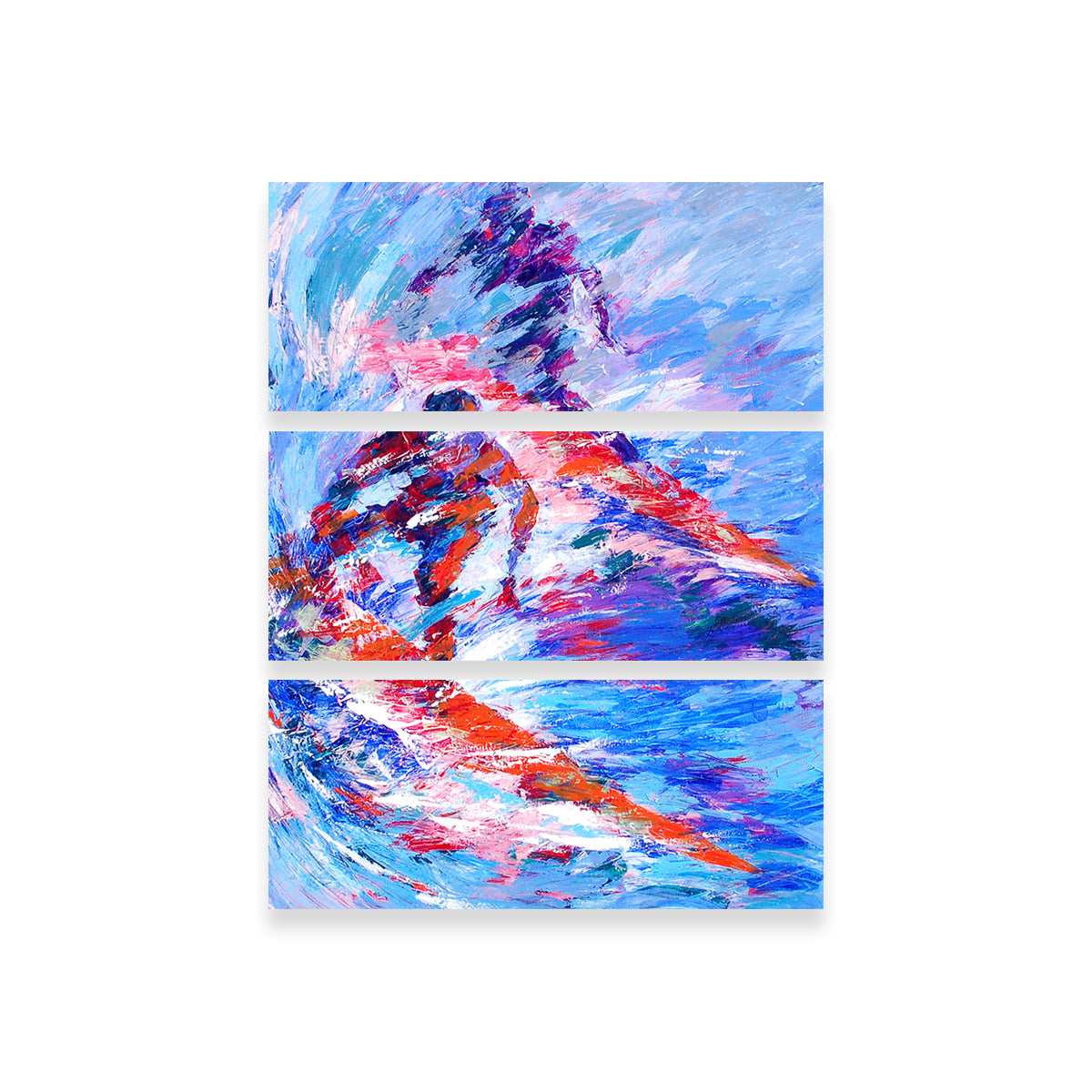 Stunning Shadow Surfer Wall Art by Gerry Segismundo