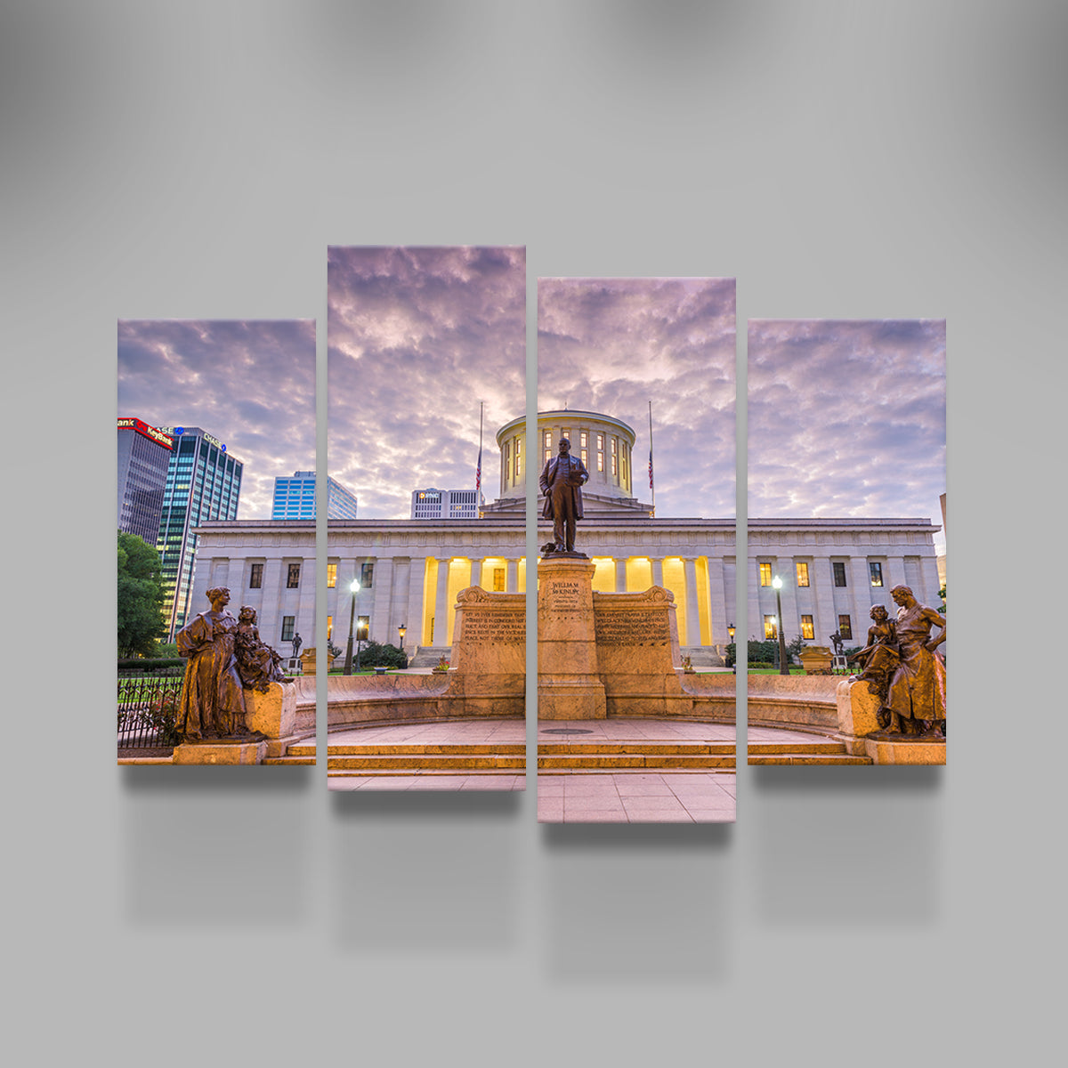 Exquisite Ohio Statehouse Wall Art for Home Decor